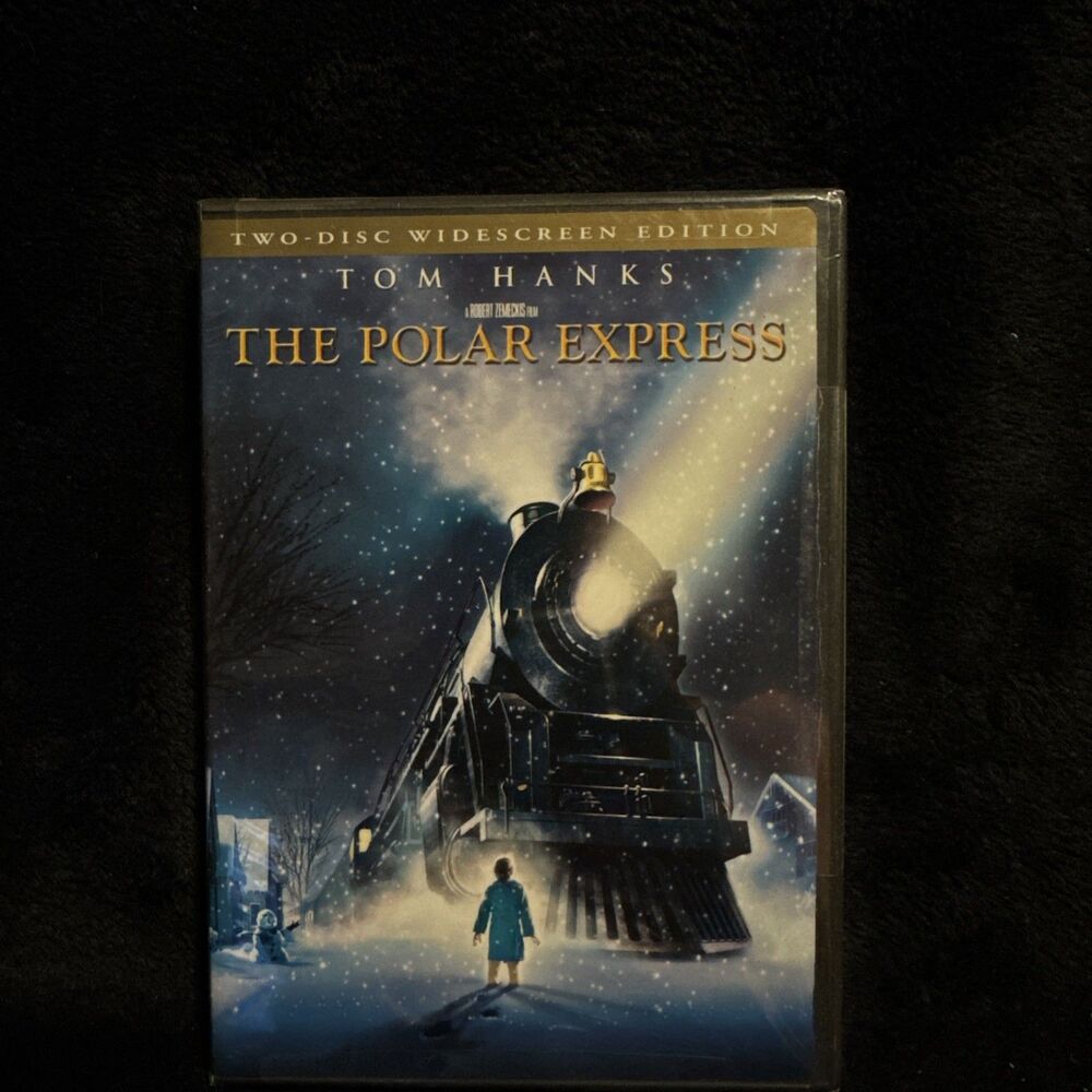 Vintage 2004 Tom Hanks The Polar Express Two-Disc Widescreen Edition New Sealed